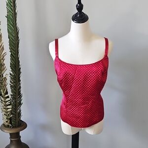 Cacique Red Adjustable Corset